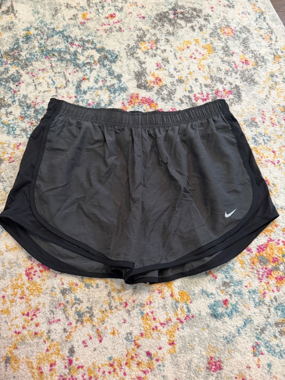 Nike Women's Black/Charcoal Shorts